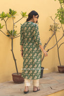 "Hinaya" Bagru Cotton kurta