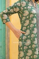 "Hinaya" Bagru Cotton kurta