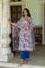 "Hasrat" Cotton Kurta Set with Kota Doria Dupatta(3pc)