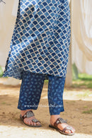 "Khwaab" Cotton Kurta Set with Kota Doria Dupatta (3pc)