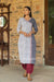 "Paheli" Hand Block Printed Cotton kurta