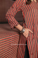 "Samaa" Hand Block Printed Cotton kurta