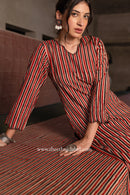 "Samaa" Hand Block Printed Cotton kurta