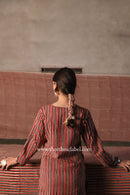 "Samaa" Hand Block Printed Cotton kurta