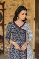 "Amiya" Hand Block Printed Cotton kurta