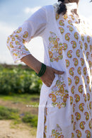 "Mridula" Hand Block Printed Co-ord Set - 2pc