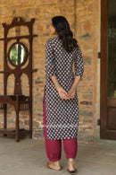 "Surma" Boota Cotton kurta