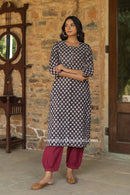 "Surma" Boota Cotton kurta