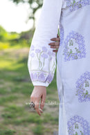 "Noor" Hand Block Printed Kurta with Straight Pant - 2pc