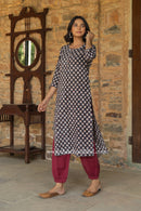 "Surma" Boota Cotton kurta