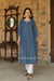 "Aasmi" Laced Cotton kurta