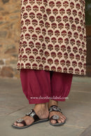 "Nadira" Bagru Print Cotton kurta