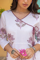 "Muskurahat" Hand Block Printed Cotton kurta