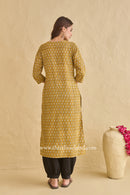 "Mool" Hand Block Printed Cotton kurta
