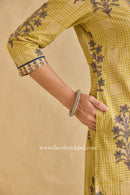 "Reyat" Hand Block Printed Cotton kurta