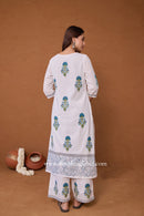 "Saba" Hand Block Printed Co-ord Set - 2pc