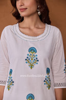 "Saba" Hand Block Printed Co-ord Set - 2pc