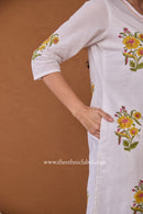 "Sana" Hand Block Printed Co-ord Set - 2pc