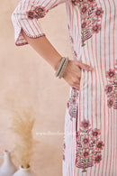 "Zimal" Hand Block Printed Cotton kurta