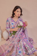 "Basera" Cotton Kurta Set with Kota Doria Dupatta(3pc)