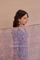 "Sargun" Hand Block Printed Kurta Set with Afghan Pant  (3pc)