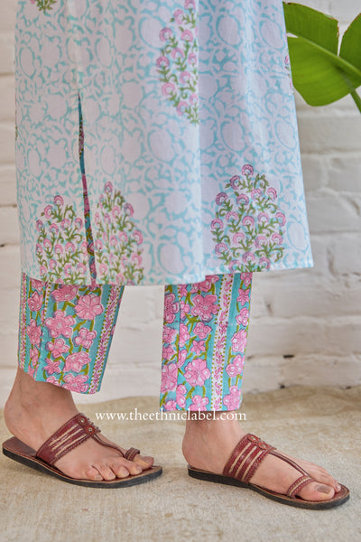 "Vyoma" Block Printed Co-ord Set (2pc)