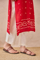 "Boond" Pure Bandhani Cotton Kurta