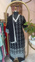 "Shamiyana" Cotton Kurta with Afghan Pants and Dupatta(3pc)