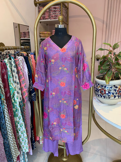 "Anuja" Muslin Kurta Set(2pc)