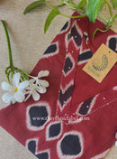 "Zariya" Maroon Printed Cotton kurta