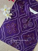 "Chundri" Bandhani Printed Cotton kurta - Big Size