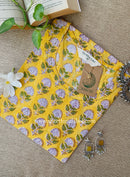 "Nirmaya" Hand Block Printed Cotton kurta