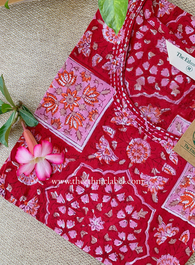 "Chhap" Hand Block Printed Cotton kurta