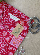 "Chhap" Hand Block Printed Cotton kurta