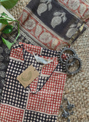"Umang" Hand Block Printed Bagru Cotton kurta with with kota doria dupatta(2pc)