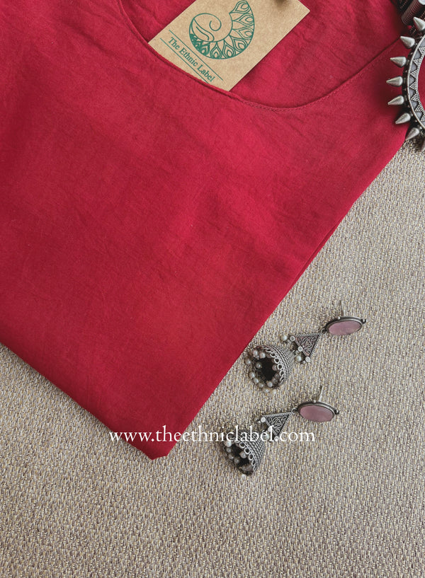 "Aaryahi" Tie and Dye Cotton kurta