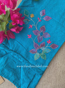 "Firozi" Patch Work Cotton kurta