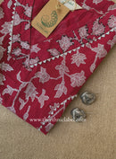 "Shivika" Laced Cotton kurta