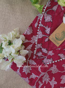 "Shivika" Laced Cotton kurta