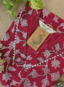 "Shivika" Laced Cotton kurta