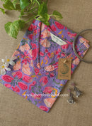 "Nandini" Floral Cotton Kurta