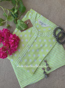 Elara Green Polka Cotton Co-ord Set(2pc)