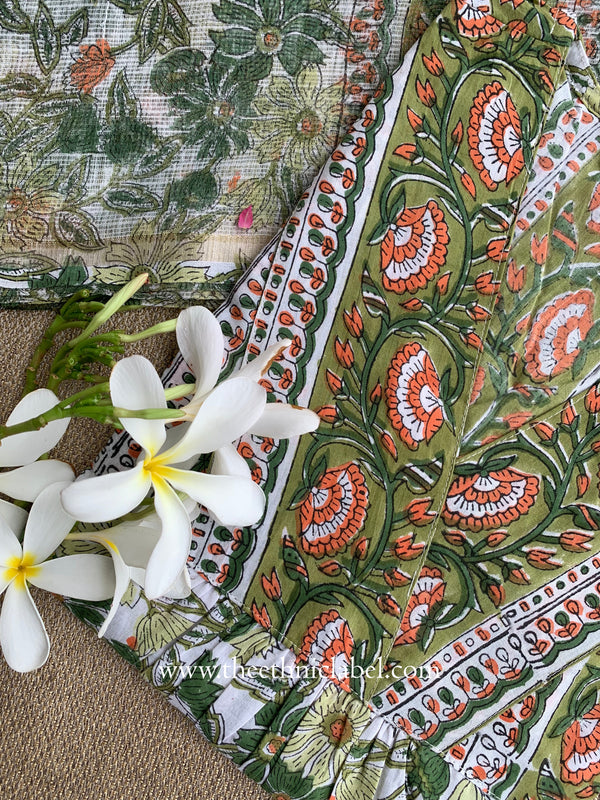 Aseera Cotton Kurta with pants (2pc)