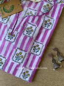 "Aasma" Hand Block Printed Cotton kurta