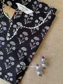 "Surbhi" Laced Cotton kurta