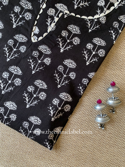 "Surbhi" Laced Cotton kurta