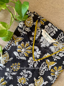 "Virsa" Hand Block Printed Bagru Cotton kurta