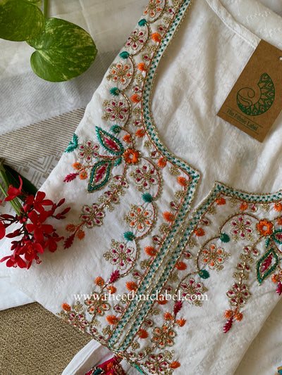 "Simaran" Cotton Kurta Set with Dupatta(3pc)