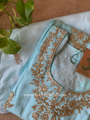 "Ruhani" Silk Kurta Set with Dupatta(3pc)