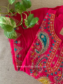 "Nayaab" Rani Cotton Kurta Set with Dupatta (3pc)